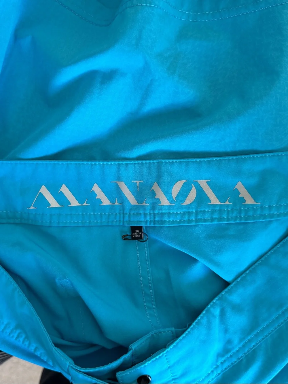 Manaola Hawaii Turquoise Swim Board Shorts Men’s 34 7